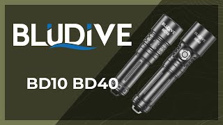Youtube - Vodotěsné svítilny BLUDIVE BD10 a BD40 - Military Range