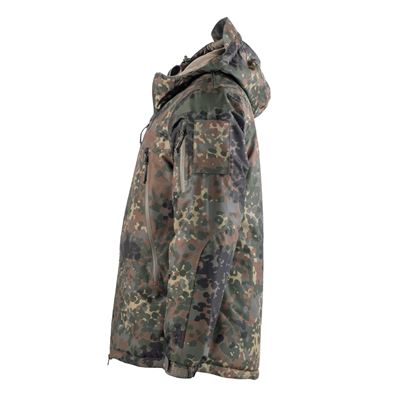 Bunda zimní s kapucí ECW Level 7 FLECKTARN