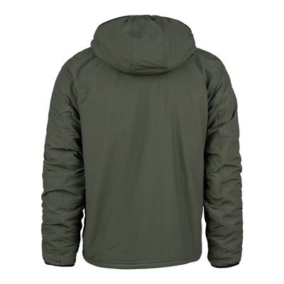 Bunda oboustranná SHERPA SOFTSHELL COYOTE/ZELENÁ