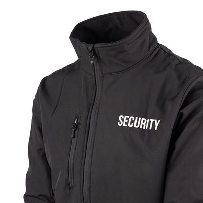 Bunda SECURITY softshell ČERNÁ