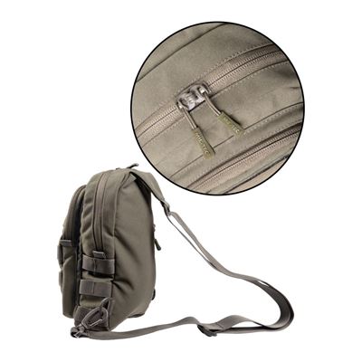 Batoh CROSSBODY s MOLLE vazbou ZELENÝ