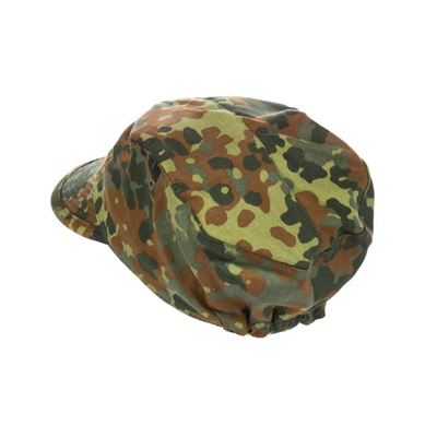 Čepice BW Luftwaffe s gumou FLECKTARN