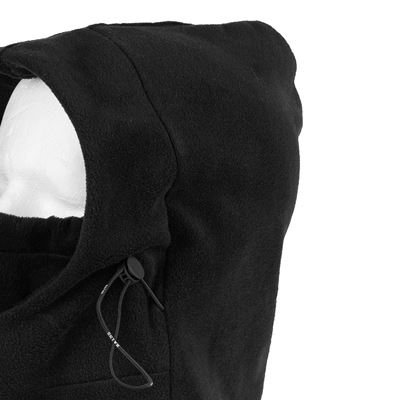 Kukla balaclava POLAR fleece ČERNÁ