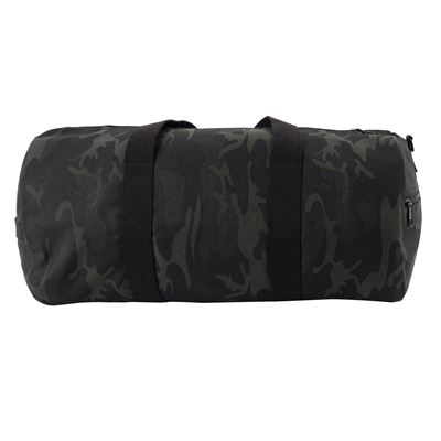 Taška přes rameno VÁLEC 48 x 23 cm bavlněná MIDNIGHT BLACK CAMO