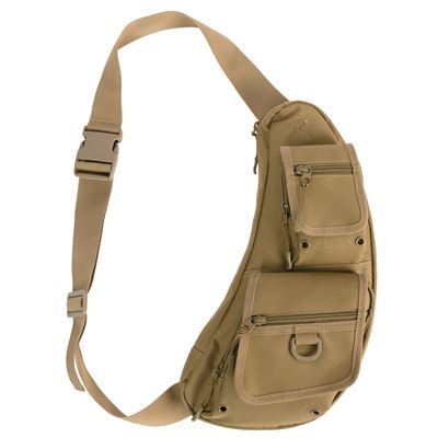 Taška CROSSBODY přes rameno COYOTE BROWN