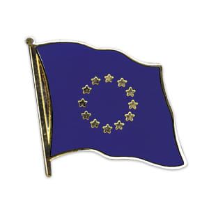 Odznak vlajka EU - Evropské Unie vlající
