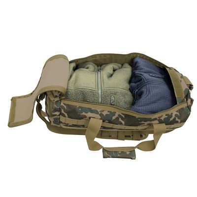 Taška TACTICAL TRAVELER 19" přes rameno FRED BEAR CAMO