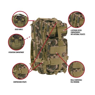 Batoh ASSAULT I MEDIUM TRANSPORT FRED BEAR CAMO