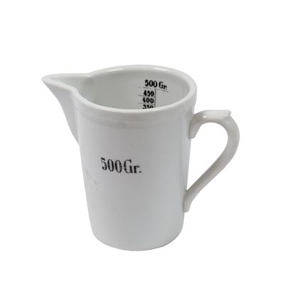 Odměrka porcelánová lékárénská 500 ml