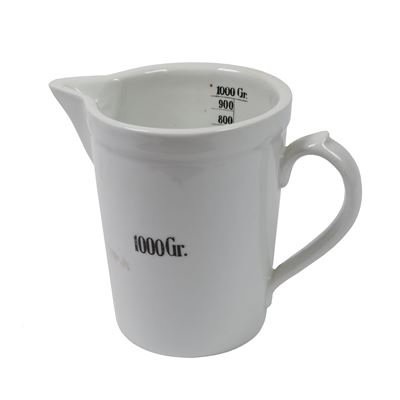 Odměrka porcelánová lékárénská 1000 ml