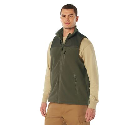 Vesta fleece SPEC OPS tactical ZELENÁ