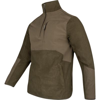 Mikina RANNOCK FLEECE PULLOVER ZELENÁ