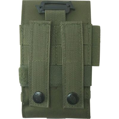 Pouzdro TECH PHONE polstrované MOLLE ZELENÉ