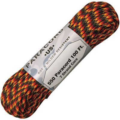 Šňůra PARACORD nylon 550LB 30m 4mm OKTOBERFEST