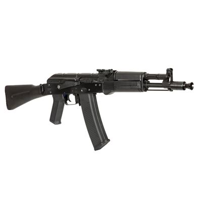 Puška airsoft AEG AK-105 (SA-J09) ocelové tělo ČERNÁ