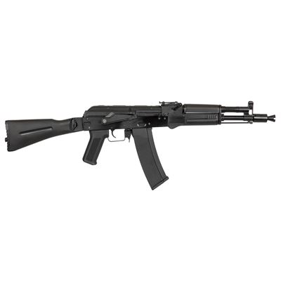 Puška airsoft AEG AK-105 (SA-J09) ocelové tělo ČERNÁ