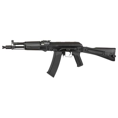 Puška airsoft AEG AK-105 (SA-J09) ocelové tělo ČERNÁ