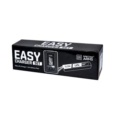 Set nabíječka EASY LIPO CHARGER a akumulátor 11,1V 1000mAh, 20C - Stick (buffer)