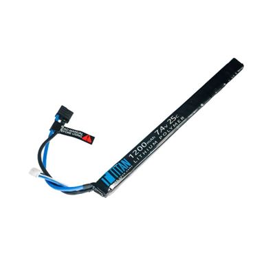 Akumulátor Li-Pol 7,4V 1200mAh, 25C (Dean-T) - Stick (AK)