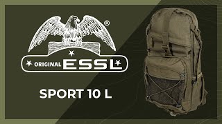 Youtube - Batoh ESSL SPORT 10 L - Military Range
