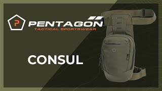 Youtube - Stehenní pouzdro PENTAGON CONSUL - Military Range