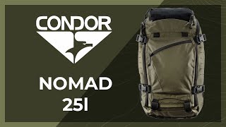 Youtube - Batoh CONDOR NOMAD 25l - Military Range