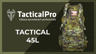 Youtube - Batoh TACTICAL PRO 45 L - Military Range